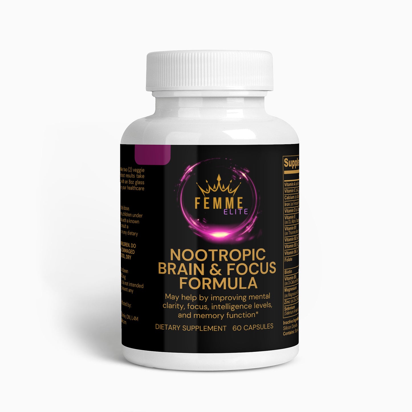 Nootropic Brain & Focus Formula