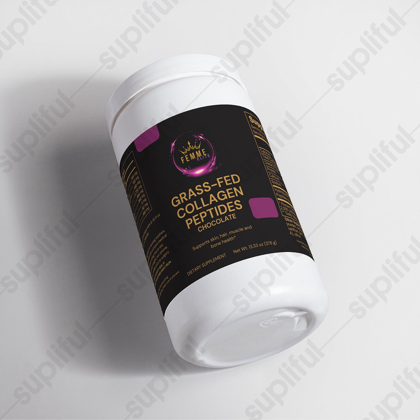 Grass-Fed Collagen Peptides Powder (Chocolate)